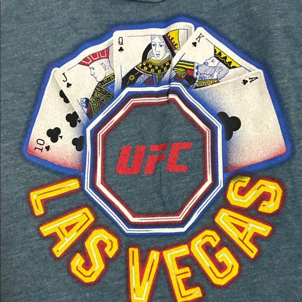 UFC Women's Teal Las Vegas Tank Top